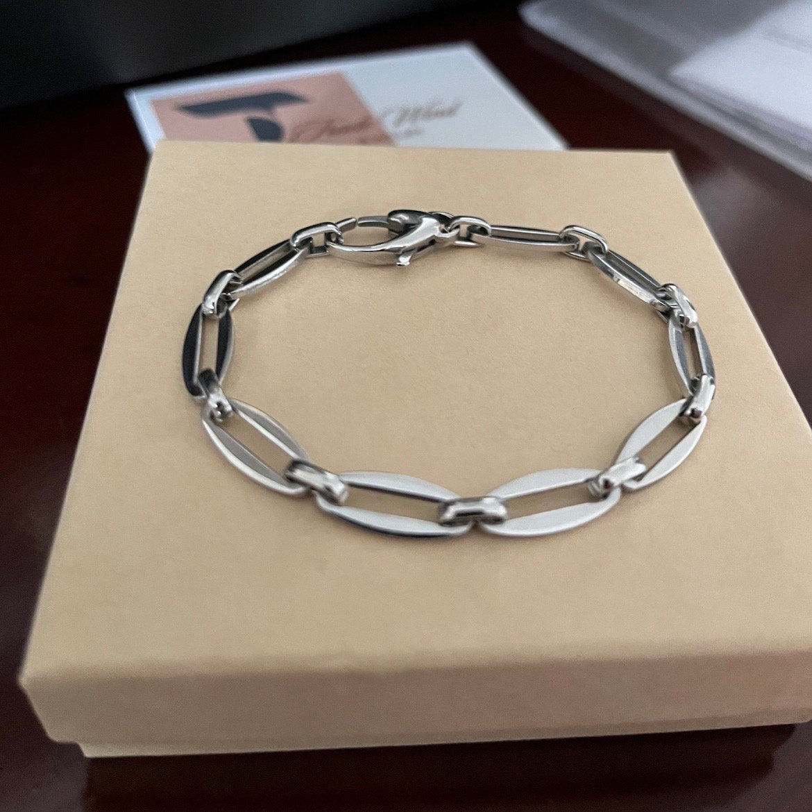 Chain Link Stainless Steel Bracelet