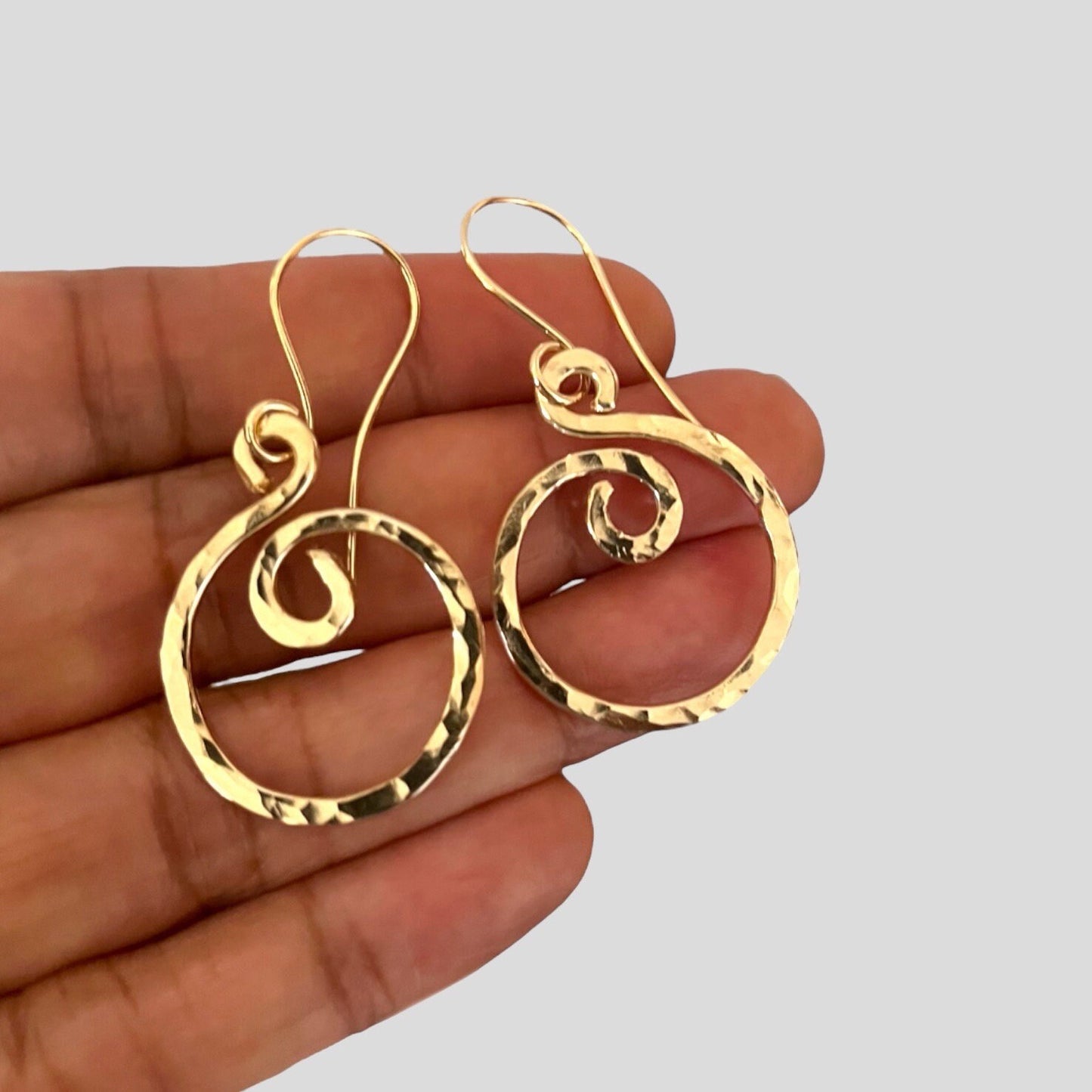 14K Gold Filled Hoop Earrings